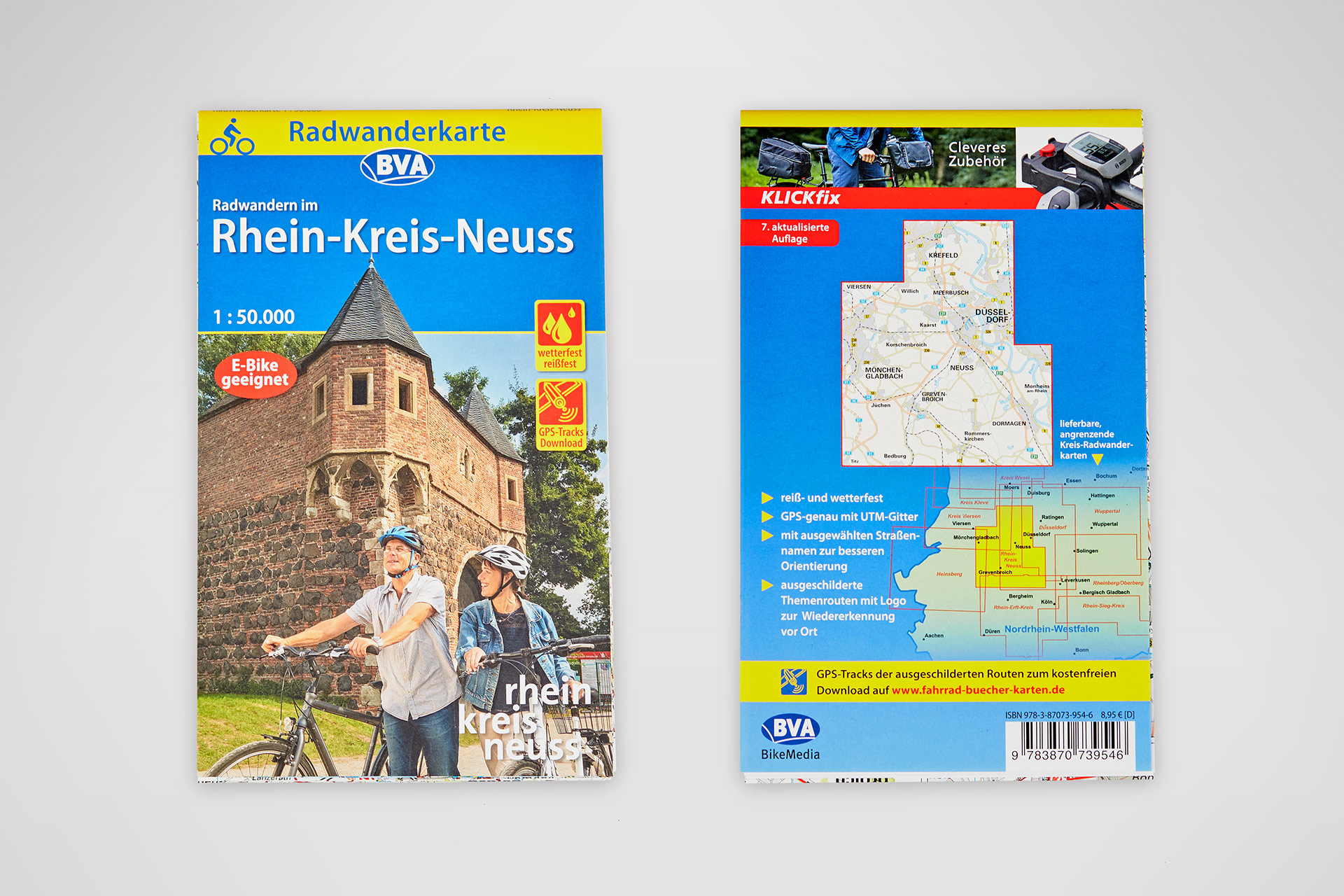 Radwanderkarte „Radwandern im Rhein-Kreis-Neuss“